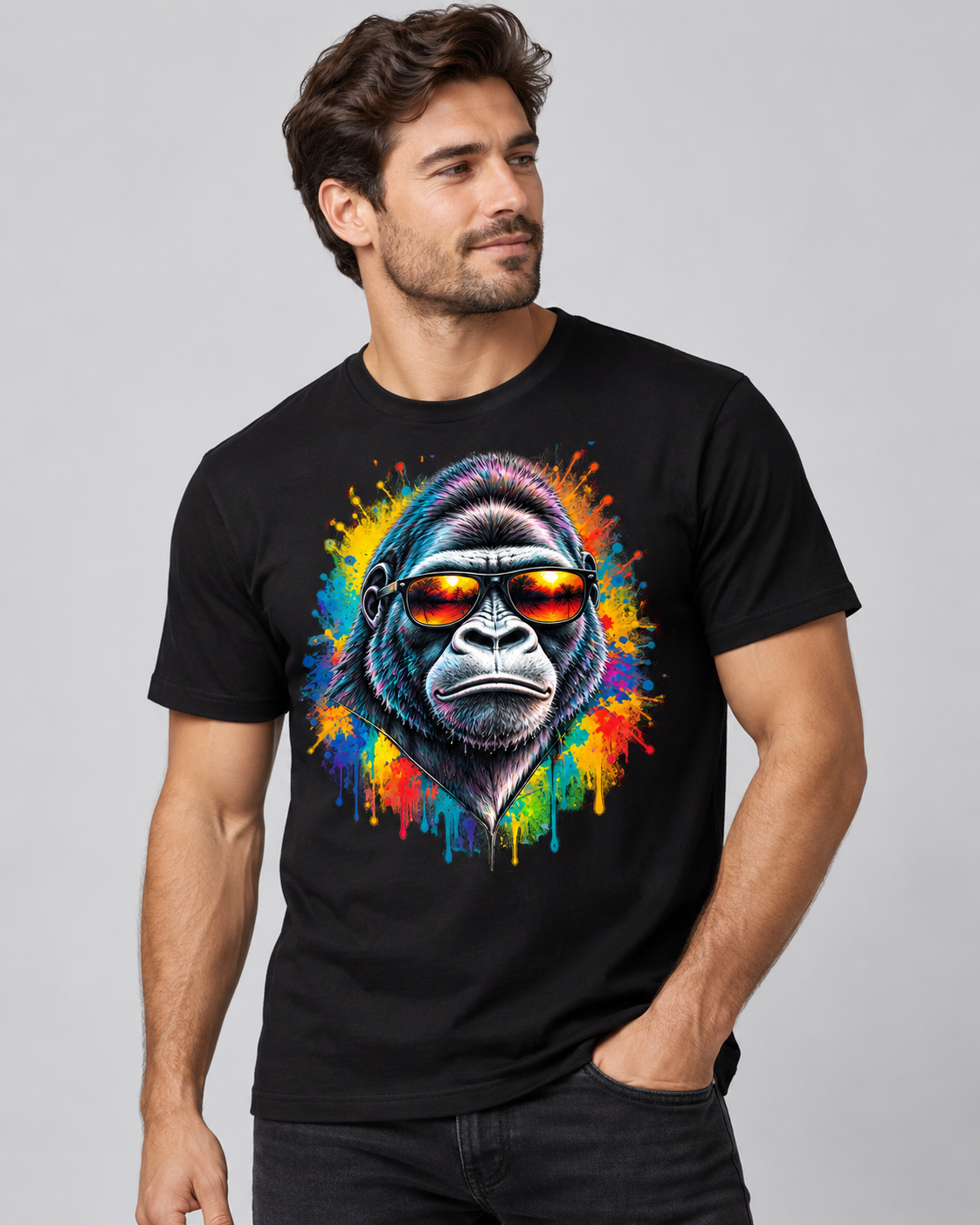 Gorilla – FARBVIEH T-Shirt