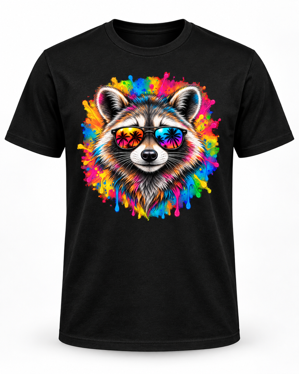 Waschbär – FARBVIEH T-Shirt