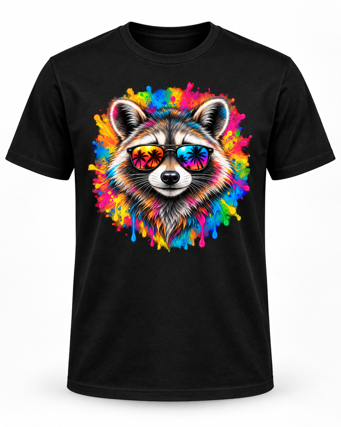 Waschbär – FARBVIEH T-Shirt