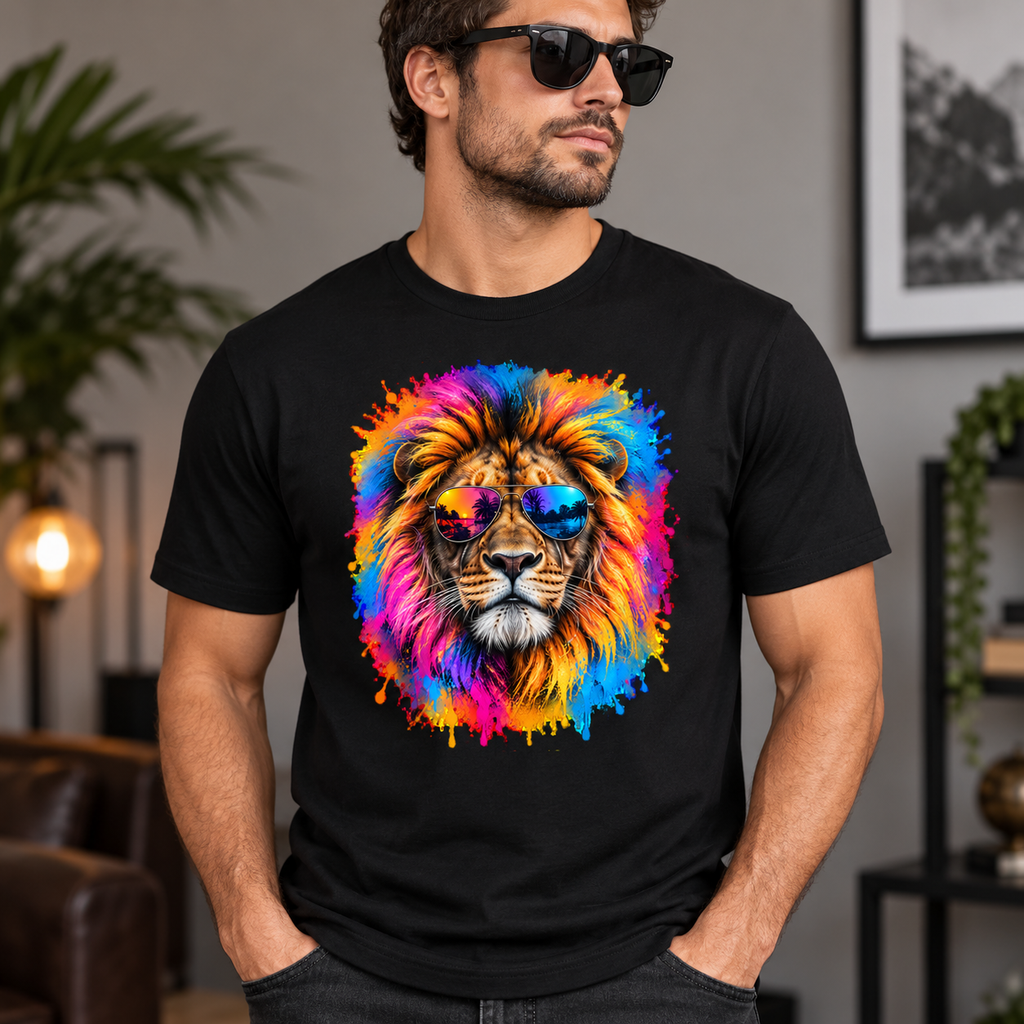 Löwe – FARBVIEH T-Shirt