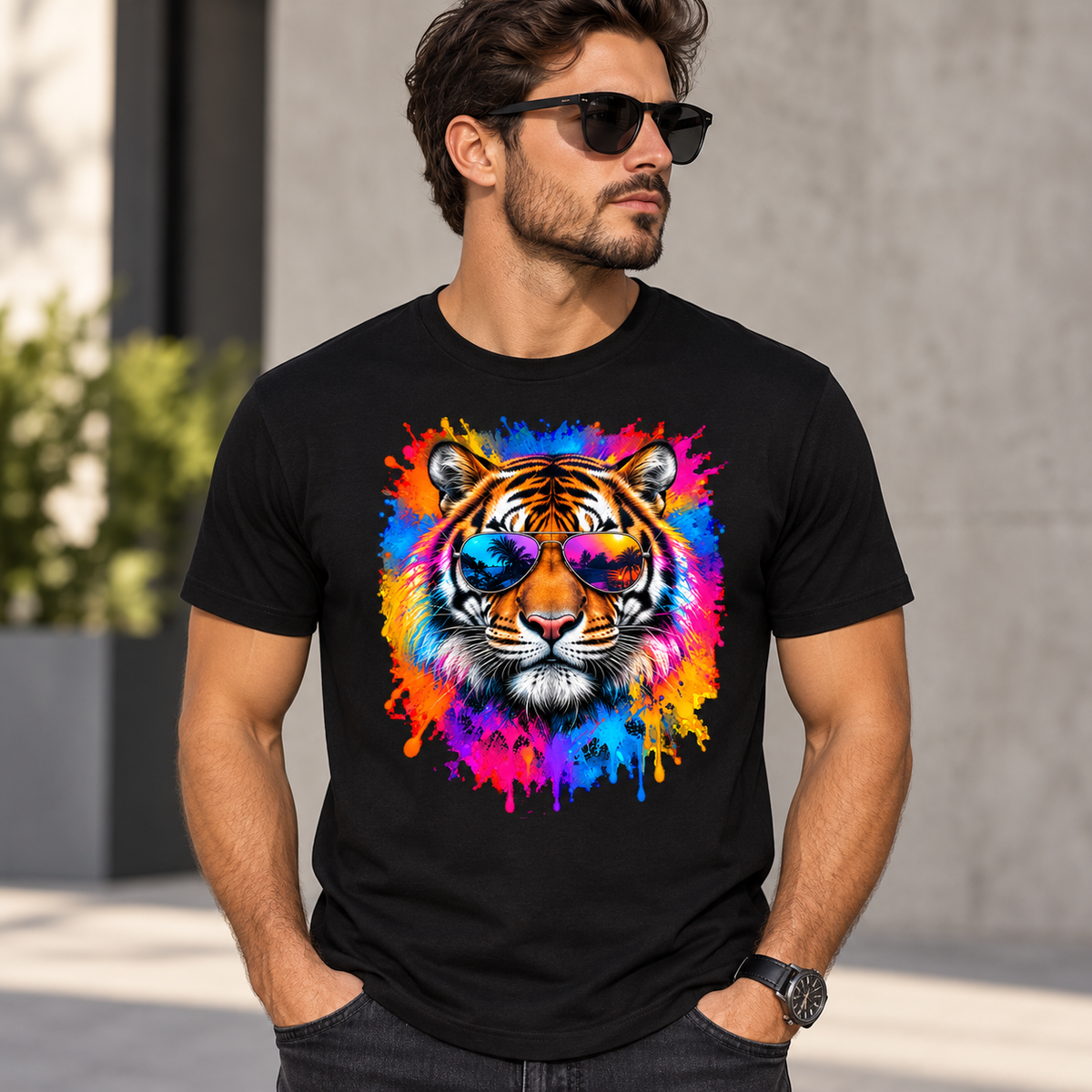 Tiger – FARBVIEH T-Shirt